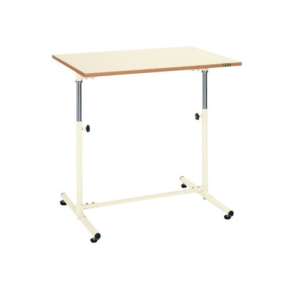 サカエ軽量セルワーク作業台(シングル脚)W900×D600×H645~945mmアイボリーCL9060PIA|DIY FACTORY ONLINE SHOP