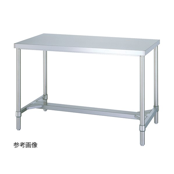 アズワン 静音ステンレス作業台 WH-7560SI 幅750×奥行600×高さ800mm 1-1632-37 1個