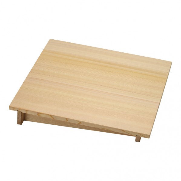 遠藤商事 木製 角セイロ用 傾斜蓋(サワラ材) 39cm用 WSI08039 1個