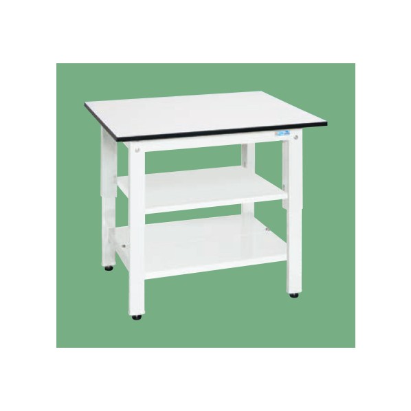 ※法人専用品※サカエ軽量作業台 KHタイプ中棚･中板付900&times;750&times;800KH-39T2LW｜DIY FACTORY ONLINE SHOP