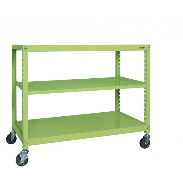 ※法人専用品※サカエキャスターラックRK型W1500&times;D750&times;H1350mmRKCN-5723NU｜DIY FACTORY ONLINE SHOP