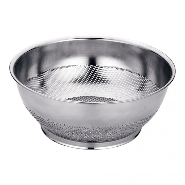 三宝産業 UK 18－8パンチング巾広浅型ざる 33cm AZL8201 1個