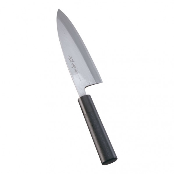 インテックカネキ 歌舞伎調和庖丁 忠舟 出刃 16．5cm 黒石目 ATD0205 1個｜DIY FACTORY ONLINE SHOP