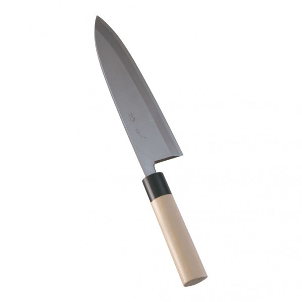 遠藤商事 SA佐文 出刃(木製サヤ付) 24cm ASB13024 1個