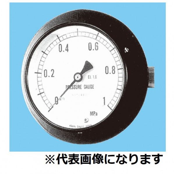 旭計器工業 ブルドン管圧力計 D形 101-D240X0.04MPA 1個