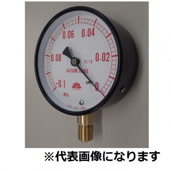 旭計器工業 ブルドン管圧力計 A形 101-A740X100MPA 1個