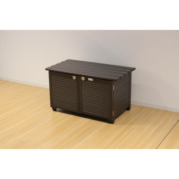 APET APET アルミ縁台ストッカー ブラウン TAN-955-80 1台