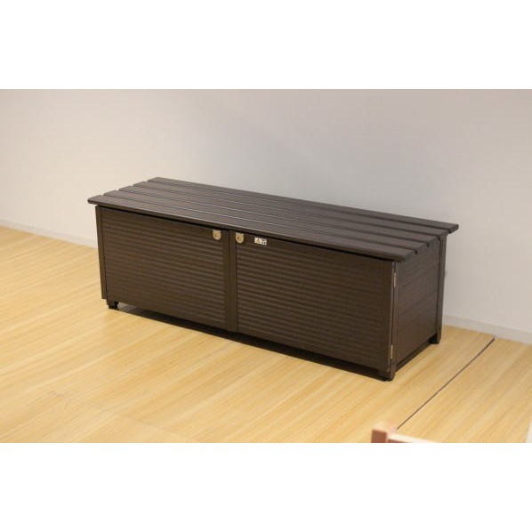 APET APET アルミ縁台ストッカー ブラウン TAN-955-140 1台 26,204円