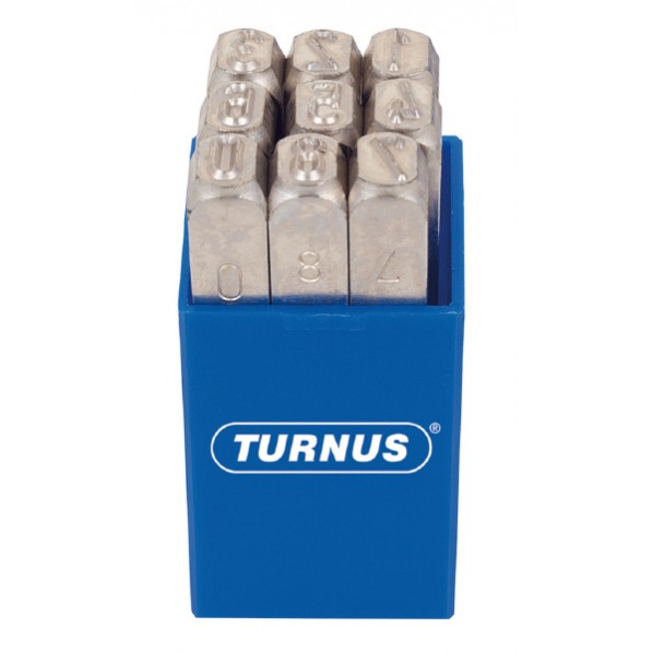 TURNUS(ターナス) 高硬度用数字刻印(セット) 10.0MM 330-010 1組