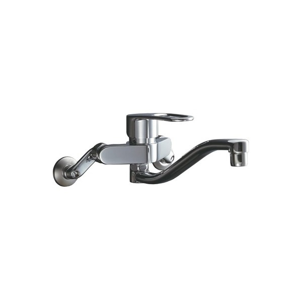 LIXIL 壁付シングルレバー混合栓       15.5×26.5×10.5 RSF-863YN