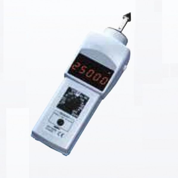 ※法人専用品※日本電産シンポ デジタルハンディ回転計(接触式 校正証明書+トレサビリティ体系図セット DT-107N 1台