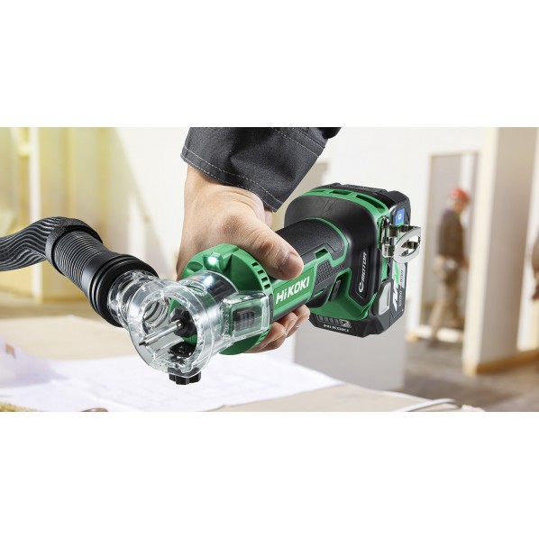 ハイコーキ[HiKOKI] 18V コードレスボードトリマ M18DYA（NN）本体 