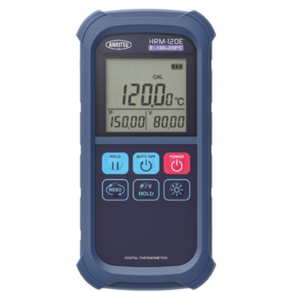 安立計器 高精度ハンディタイプ温度計/スタンダード防水モデル 82X166X36mm HRM-120E 1台