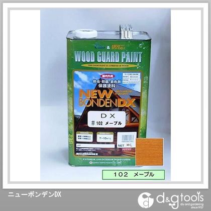 カクマサ ニューボンデンDX木材保護塗料(防虫防腐着色塗料) 3.5L メープル 102 1缶