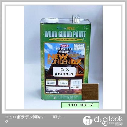 カクマサ ニューボンデンDX白木防御すること絵の具(殺虫剤貯蔵染めつける絵の具) 3.5L オリーブ 110 1缶