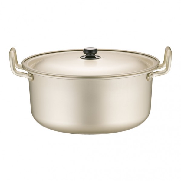 アカオアルミ しゅう酸 実用鍋(硬質) 42cm AZT8712 1個