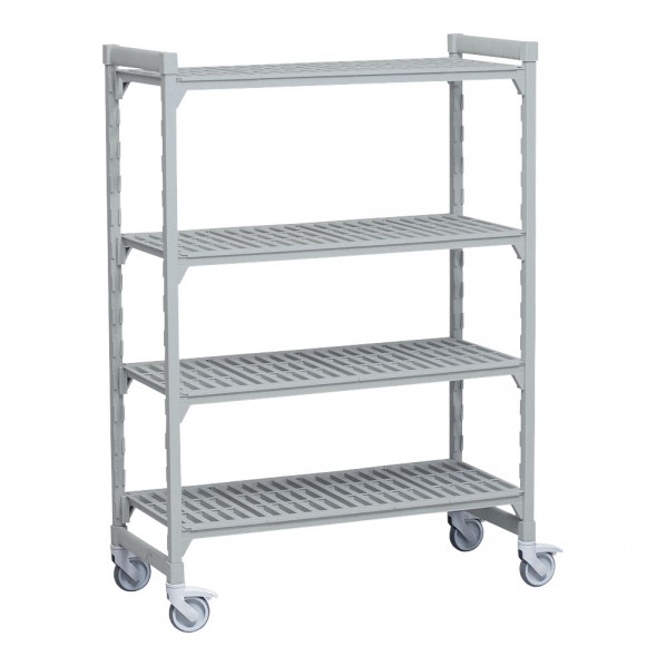 CAMBRO(キャンブロ) 540ベンチ移動カムシェルビングセット 4段 610×H1910 DKY9717 1個