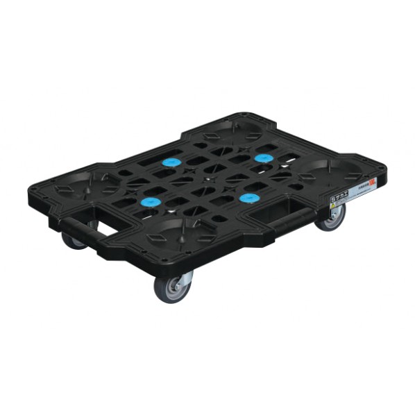 サカエサカエメッシュキャリー(サイレントエラストマー車仕様)W620&times;D430&times;H118ブラックSCR-M450SEKBKX｜DIY FACTORY ONLINE SHOP