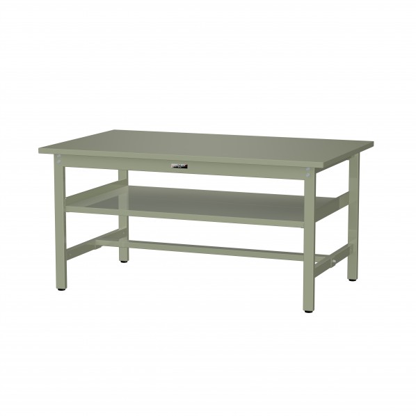 ※法人専用品※山金工業 ワークテーブル 300シリーズ 固定式 SWS-1590S2-GG 1台｜DIY FACTORY ONLINE SHOP 32,435円