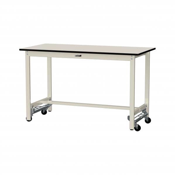 ※法人専用品※山金工業 ワークテーブル 300シリーズ ワンタッチ移動タイプ H900 SWRUH-1575-II 1台