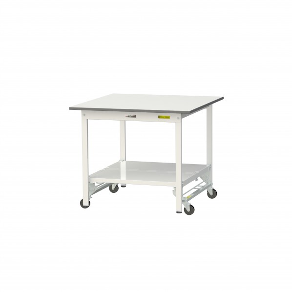 ※法人専用品※山金工業 ワークテーブル 150シリーズ ワンタッチ移動タイプ SUPU-990TT-WW 1台｜DIY FACTORY ONLINE SHOP