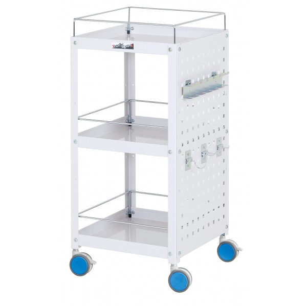 ※法人専用品※山金工業 色彩ワゴン CWCLPF-3-BL 1台