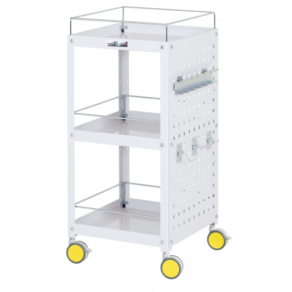 ※法人専用品※山金工業 色彩ワゴン CWCLPF-3-YE 1台