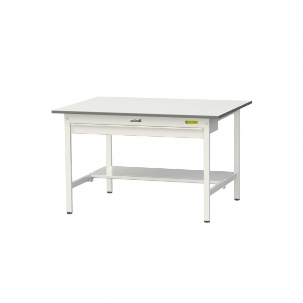 ※法人専用品※山金工業 ワークテーブル 150シリーズ 固定式 ワイド引出し付 SUP-1590WT-WW 1台｜DIY FACTORY ONLINE SHOP