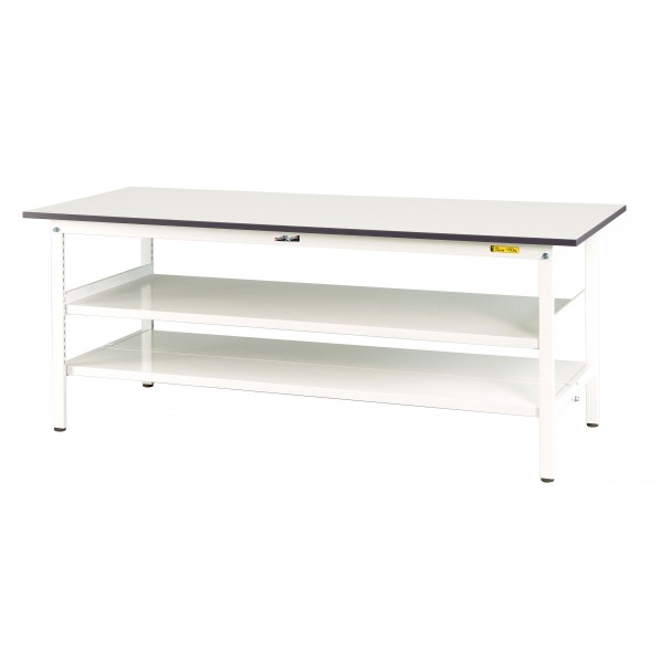 ※法人専用品※山金工業 ワークテーブル 150シリーズ 固定式 SUP-775TTF-WW 1台