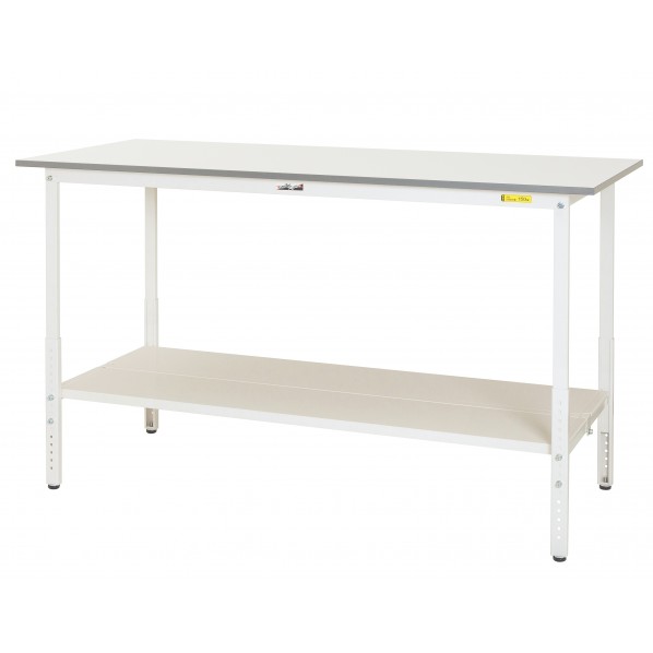 ※法人専用品※山金工業 ワークテーブル 150シリーズ 高さ調整タイプ SUPAH-1875TT-WW 1台｜DIY FACTORY ONLINE SHOP