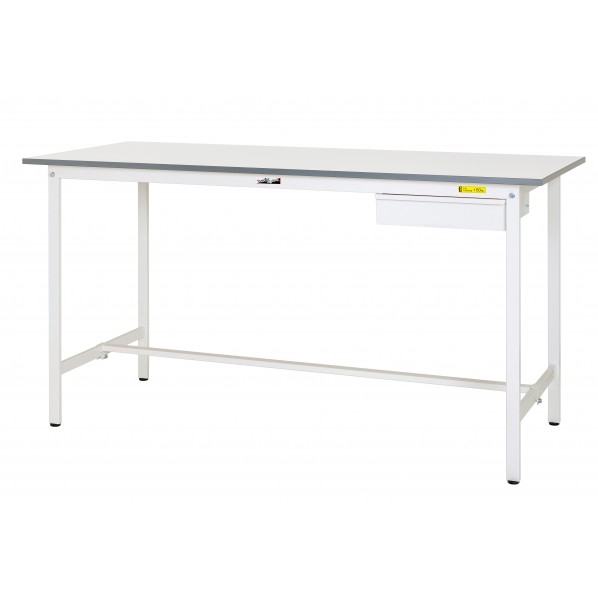 ※法人専用品※山金工業 ワークテーブル 150シリーズ 固定式 キャビネット付 H950 SUPH-1860U-WW 1台