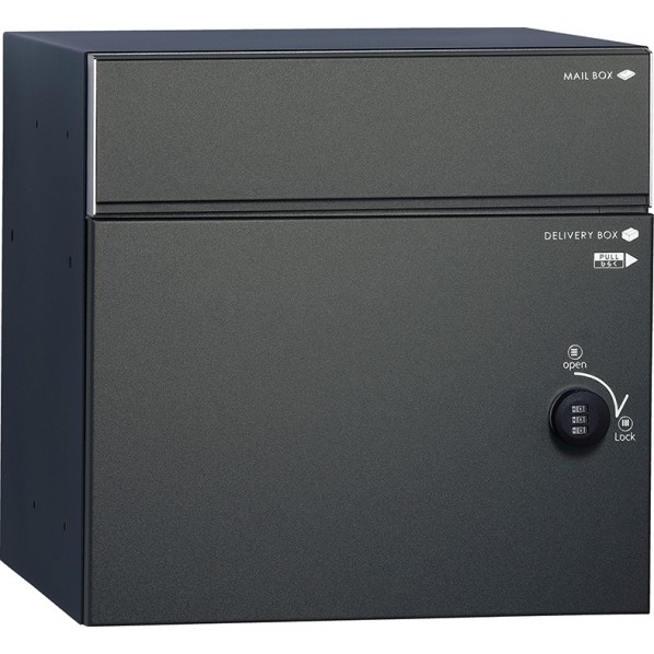 ユニソン コルディア80ライト 左開きタイプ 前出し W390×H390×D447mm マットブラック 323161110 1個