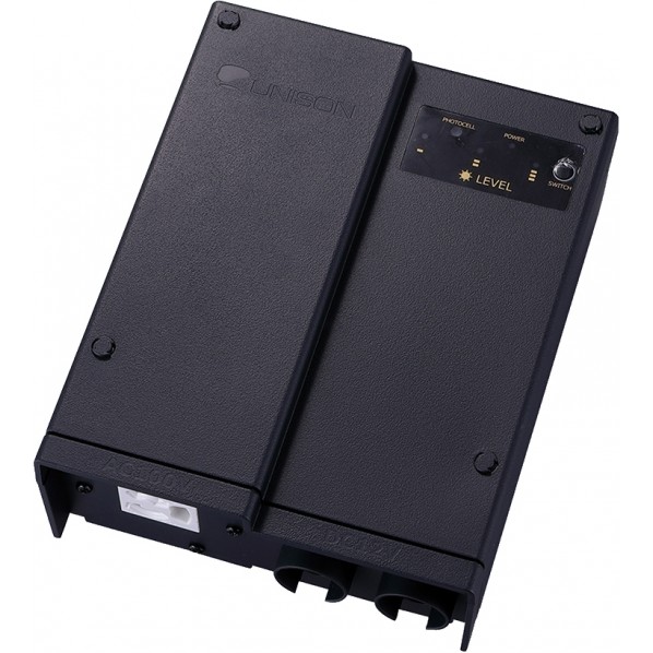 ユニソン エコルトトランス コンセント付15 EA 11709 030 W150×H190×D72.5mm ブラック 303921720 1個