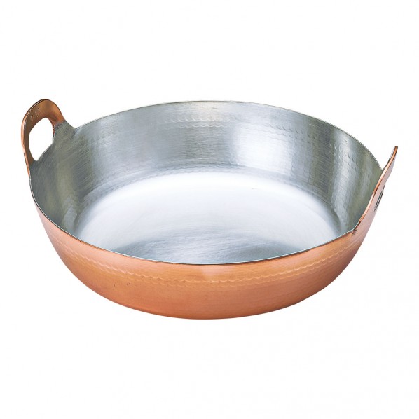 遠藤商事 SA銅 揚鍋(槌目入り) 33cm 1個