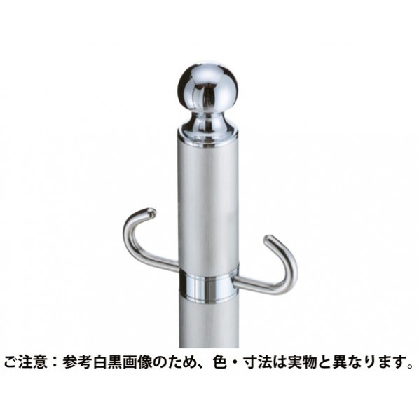 シロクマ フロアパーティションポール クローム/ヘアーライン FPP-0105 1本|DIY FACTORY ONLINE SHOP