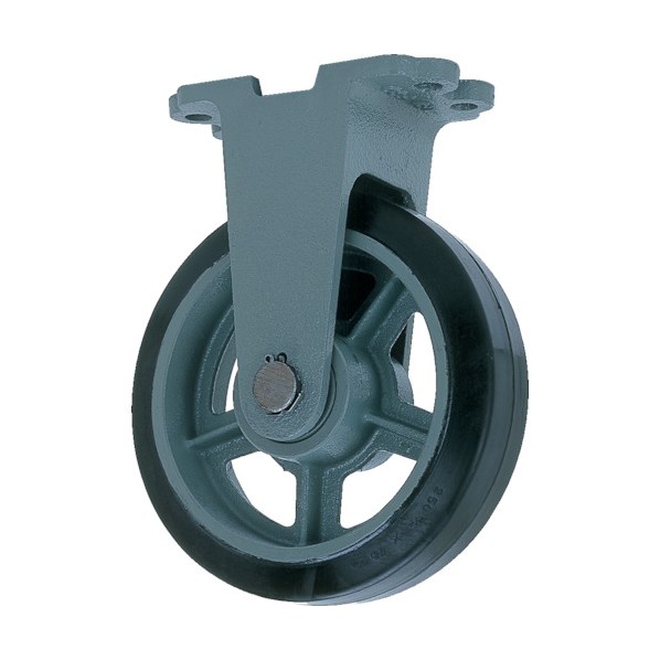 ヨドノ 鋳物重荷重用ゴム車輪固定車付き HBーk180X75 HB-K180X75 1点|DIY FACTORY ONLINE SHOP
