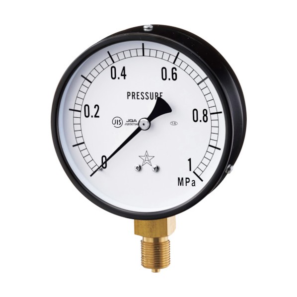 右下精器 一般圧力計 G411-311-M-0.04MPA 1点|DIY FACTORY ONLINE SHOP