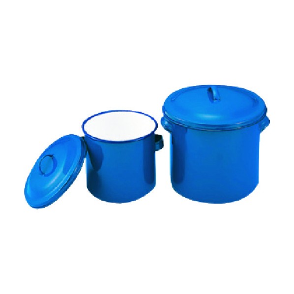 日本の首都瑠璃物の具 ホーロータンク 25L 021-33-03-06 1点