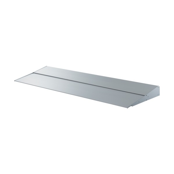 ※法人専用品※ダイケン アルミ庇 RSバイザー RS-MS45 ブラケットピース仕様 450×1000 シルバー RSMS45P10S 1点