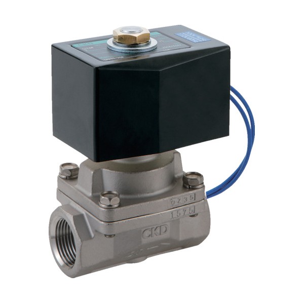 CKD 蒸気用パイロットキック式2ポート電磁弁 SPK11-15A-F4A-AC200V 1点|DIY FACTORY ONLINE SHOP