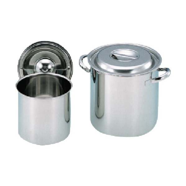 東京硝子器械 寸胴タンク モリブデン鋼 16L 蓋付 419-32-03-97 1点