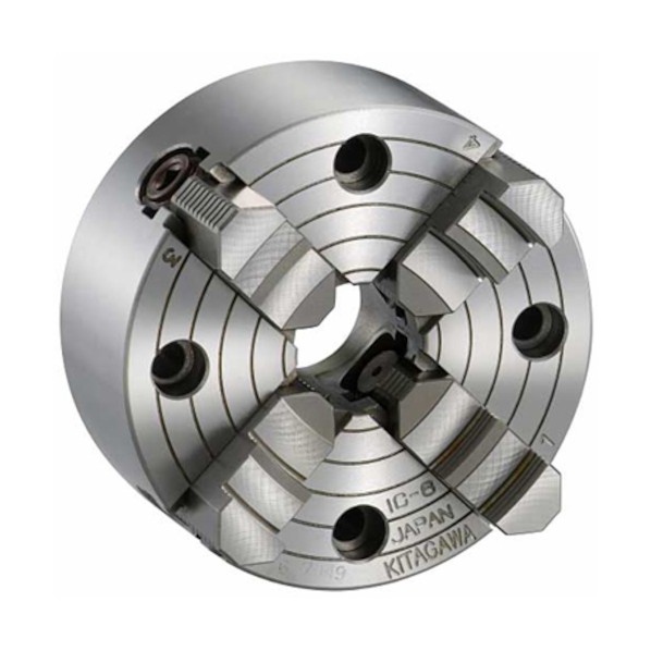 北川鉄工所 四ツ爪単動チャック チャック外径350mm IC14 1点
