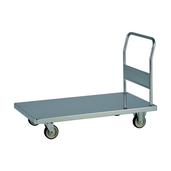 ※法人専用品※テックサス ステンレス台車 1200X600 スチールφ125ウレタン車 NW-1260E 1点|DIY FACTORY ONLINE SHOP