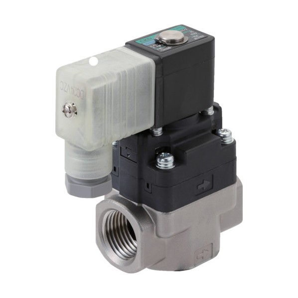 CKD 水用小形パイロット式電磁弁 FWD11-8A-D2CS-AC200V 1点