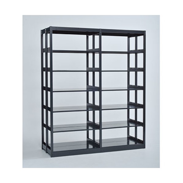 ※法人専用品※ナイキ 複柱書架 NTMAK-77S-B 1点|DIY FACTORY ONLINE SHOP