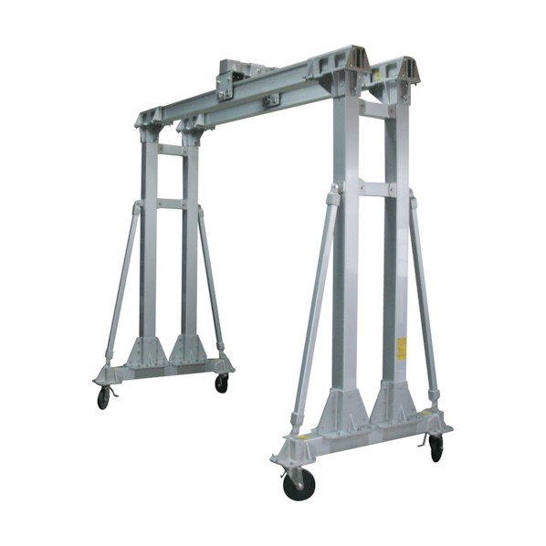※法人専用品※江崎機械工業 アルミ合金製門型クレーンSLW型(重荷重タイプ) 定格荷重1500kg SLW30-SS30-1500 1点｜DIY FACTORY ONLINE SHOP 782,898円