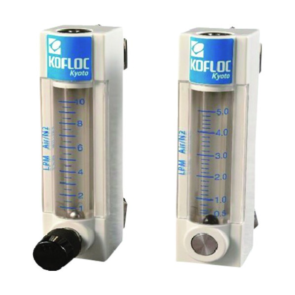 コフロック 樹脂製フローメータ MODEL RK20T SERIES RK20T-O-1/4-AIR/N2-5L/MIN 1点｜DIY FACTORY ONLINE SHOP