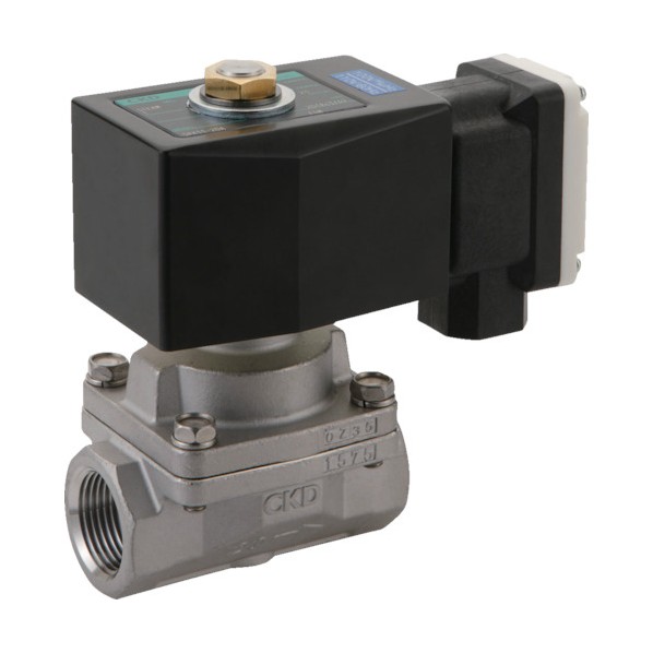 CKD 蒸気用パイロットキック式2ポート電磁弁 SPK11-20A-F4N-AC200V 1点|DIY FACTORY ONLINE SHOP
