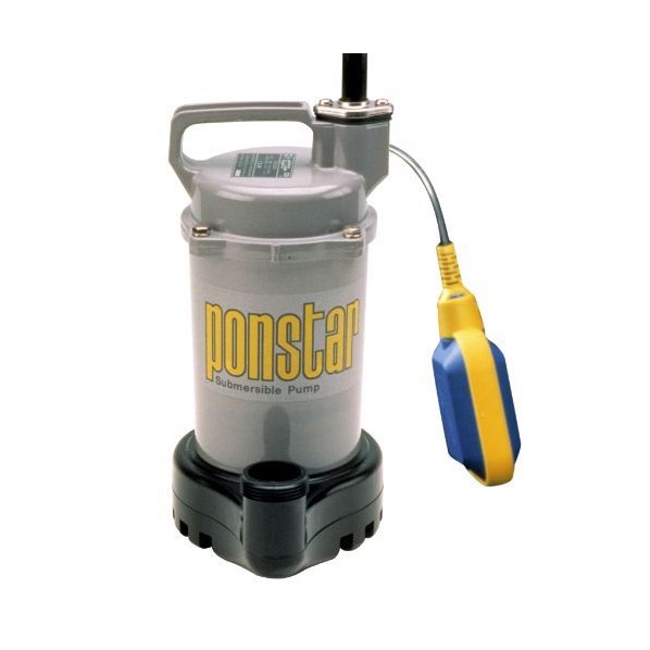 工進 KOSHIN 排液用水中揚水機 32粍 差しわたし32粍 灰.黒 PSK-53210A 1個