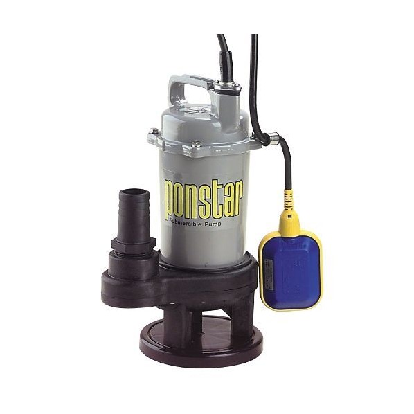 工進 KOSHIN 汚物用水中ポンプ 40ミリ 口径40ミリ 灰.黒 PSK-640XA 1個｜DIY FACTORY ONLINE SHOP